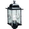 Elstead Wexford WX3 Black/Silver Outdoor Pedestal Lantern